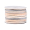 50M Segment Dyed Macrame Cotton Cord, Round Braided Rope, for Wall Hanging, Crafts, Gift Wrapping, PeachPuff, 3mm, about 54.68 Yards(50m)/Roll