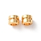 Brass Beads, Column, Rack Plating, Long-Lasting Plated, Cadmium Free & Lead Free, Golden, 5x4mm, Hole: 3mm