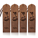 Cowhide Leather Labels&nbsp;AJEW-WH0386-0046-1