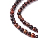 16 inch Red Tiger Eye Strands&nbsp;GSR4mmC042-3