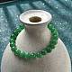 Natural Malaysia Jade(Dyed) Bead Stretch Bracelets&nbsp;BJEW-K212-B-013-4