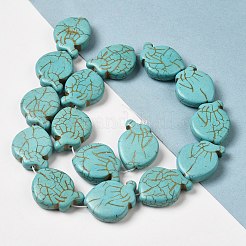 Synthetic Turquoise Beads Strands&nbsp;G-P507-10A