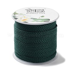 20M Polyester Braided Cord for Jewelry Making&nbsp;OCOR-G015-04A-08