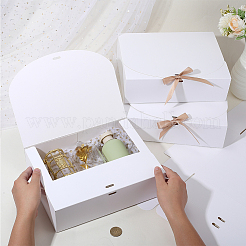 Folding Paper Gift Boxes with Ribbon&nbsp;CON-WH20001-11D-01