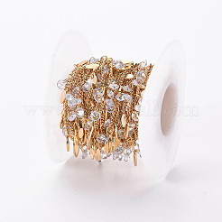 Handmade Brass Curb Chains&nbsp;CHC-S012-041