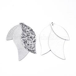 PU Leather Big Pendants&nbsp;FIND-T062-005F