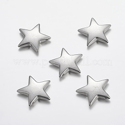 Tarnish Resistant 201 Stainless Steel Stamping Blank Tag Pendants&nbsp;STAS-Q043-1