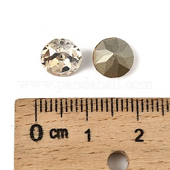 Glass Rhinestone Cabochons&nbsp;GLAA-A018-8mm-001GS