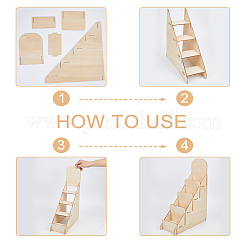 Wood Display Risers&nbsp;ODIS-WH0030-180