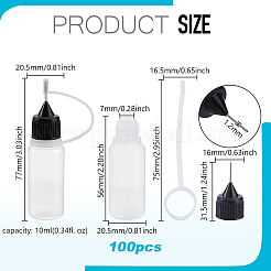 PE Plastic PE Tip Applicator Bottles&nbsp;MRMJ-WH0075-174