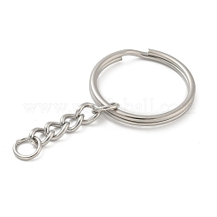 304ステンレススチール製スプリットキーリング  ステンレス鋼色  59mm&nbsp;KEYC-M035-01P