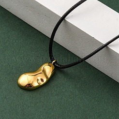Ion Plating(IP) 304 Stainless Steel Pendant Necklace&nbsp;NJEW-K255-25G