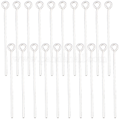100Pcs Brass Eye Pins&nbsp;KK-BBC0024-76C