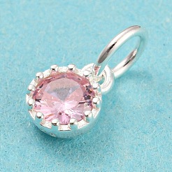 925 Sterling Silver Birthstone Charms&nbsp;STER-G035-01D-04