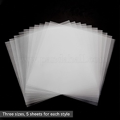 PVC Transparent High Temperature Resistance Protective Film&nbsp;AJEW-BC0006-05