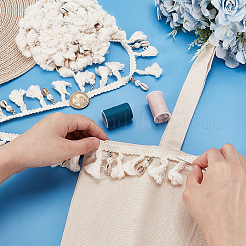 5 Yards Cotton Lace Trims&nbsp;SRIB-GA0001-18