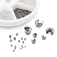 304 Stainless Steel Crimp Beads&nbsp;STAS-TA0004-11P