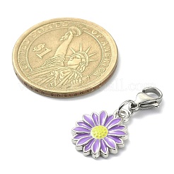 Alloy Enamel Pendant Decorations&nbsp;HJEW-JM01213-02