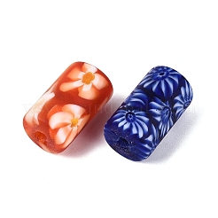 Handmade Millefiori Glass Column Beads&nbsp;LA-N001-02E-02
