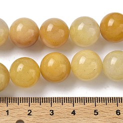 Natural Topaz Jade Beads Strands&nbsp;G-F818-A02-14mm-02