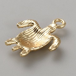 Real 14K Gold Plated Brass Charms&nbsp;FIND-WH0170-54I