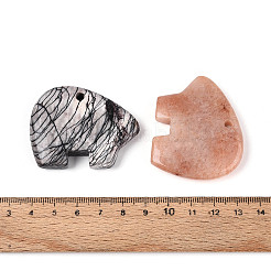 Natural Mixed Stone Big Pendants&nbsp;G-T144-08A