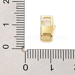 亜鉛合金カニカン  長持ちメッキ  14KGP本金メッキ  10.5x6x3mm  穴：3x1.5mm&nbsp;PALLOY-O003-01C