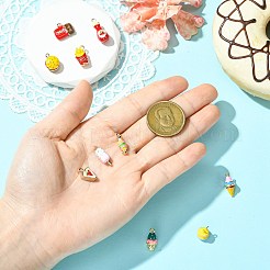 10Pcs 10 Styles Alloy Enamel Charms&nbsp;FIND-CJ0005-42
