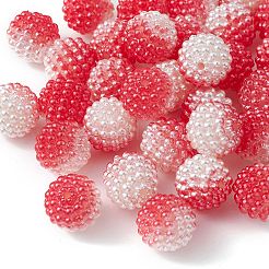 Imitation Pearl Acrylic Beads&nbsp;OACR-FS0001-42G