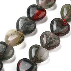 Natural African Bloodstone Beads Strands&nbsp;G-B022-35C