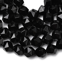 Natural Black Onyx  Beads Strands&nbsp;G-Z119-A04-01