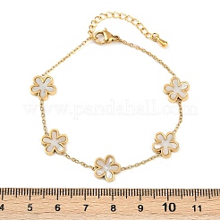 304 Stainless Steel Link Bracelets for Women&nbsp;BJEW-G747-04G