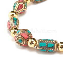 Ethnic Tribal Beaded Stretch Bracelet&nbsp;BJEW-JB07697