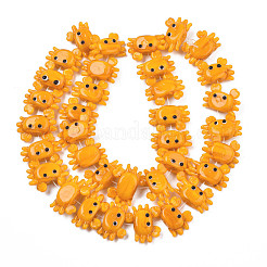 Handmade Lampwork Beads Strands&nbsp;LAMP-Q031-018A