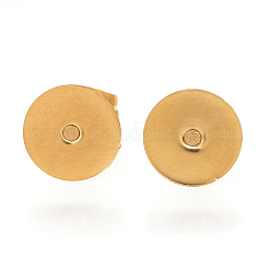 304 Stainless Steel Stud Earring Findings&nbsp;STAS-Q223-10