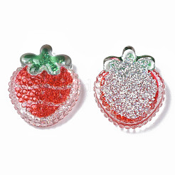 Autumn Theme Transparent Epoxy Resin Decoden Cabochons&nbsp;CRES-N034-06