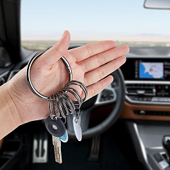 Iron Keychain Clasps&nbsp;FIND-SP0003-72B
