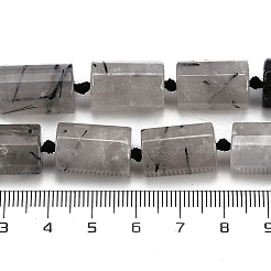 天然トマムマシンクォーツビーズ連売り  多面カット  コラム  16x12mm  穴：1.5mm  約21個/連  16.34''（41.5センチメートル）&nbsp;G-G162-D17-02