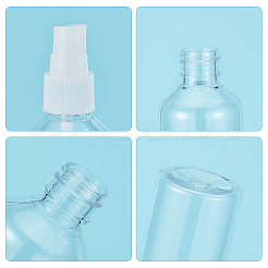 液体ディスペンシングキット  6本のプラスチックスプレーボトルを含む  プラスチック漏斗6個付き。  1 pc ラベルのり  ミックスカラー  ボトル：14.65センチメートル  容量：100ml（3.38fl.oz）&nbsp;AJEW-GF0005-92