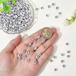 600Pcs Opaque Acrylic Beads&nbsp;OACR-PA0001-27