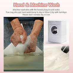 Square Acrylic Fibers Carpet Mat&nbsp;AJEW-CN0006-20
