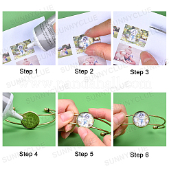 12Pcs 2 Style Brass Cuff Bangle Making&nbsp;DIY-SC0016-98