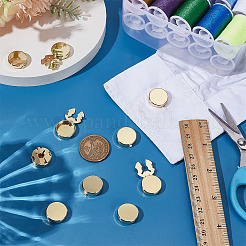 5 Pairs Brass Cufflinks&nbsp;BUTT-FG0001-57G
