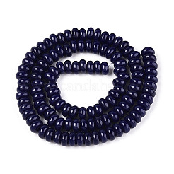 Baking Paint Glass Beads Strands&nbsp;GLAA-T025-6mm-08E