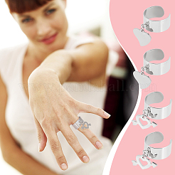 DIY Charm Cuff Ring Making Kit&nbsp;STAS-UN0051-39