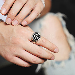 Brass Finger Rings for Men&nbsp;FS-WG3A8DB-01