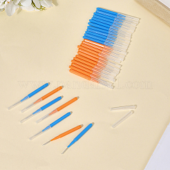 40Pcs 2 Colors Plastic Cleaning Brushes&nbsp;AJEW-CN0003-98