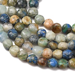 Natural Chrysocolla and Lapis Lazuli Beads Strands&nbsp;GG-CBA9631-D13-01