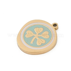 304 Stainless Steel Enamel Pendants&nbsp;STAS-I325-101G
