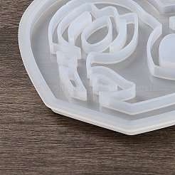 母の日のDIYシリコン型  UVレジン用  エポキシ樹脂工芸品作り  ハート  ホワイト  91x110x6mm  内径：80x100mm&nbsp;SIL-A010-03A